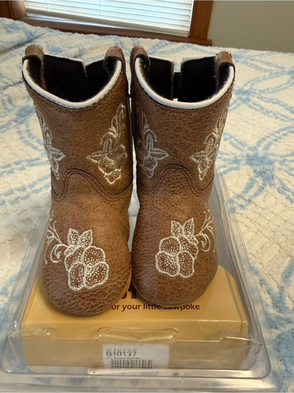 Baby cowboy boots size 2 - Picture 2 of 7